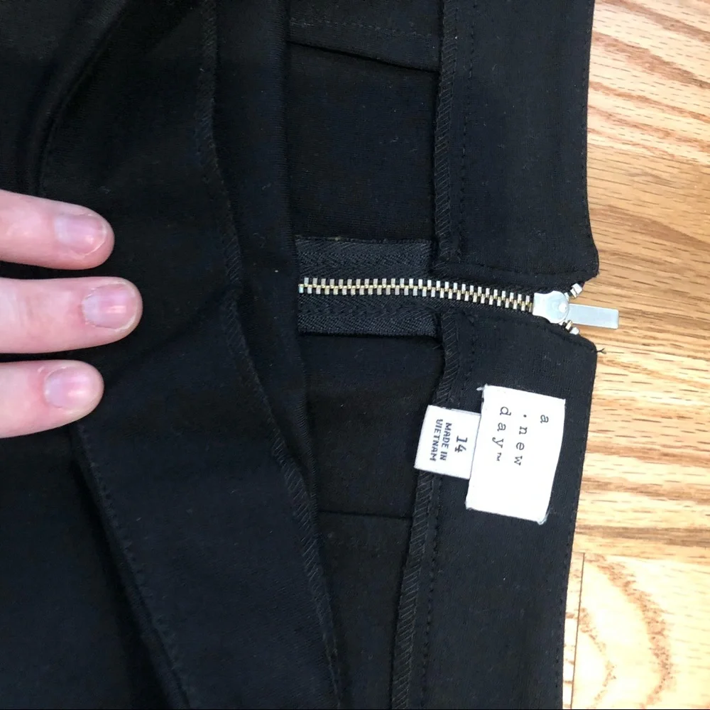 a new day | Black Knee Length Pencil Skirt - Picture 5 of 5